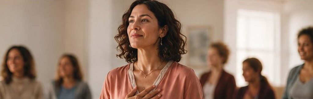 Midlife: Rediscovering Her Voice
